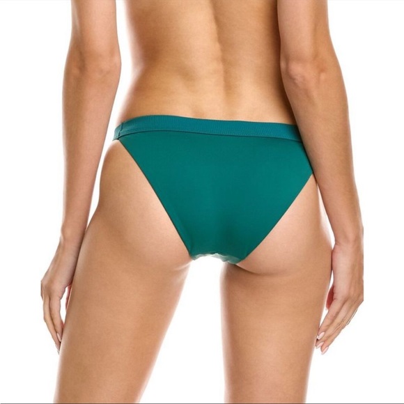 Onia Womens Leila Bottom, Green (Storm) - Picture 2 of 4